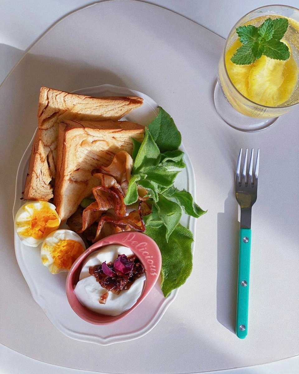 10 Pcs Modern French Rivet Cutlery Set - Bistrot Style Flatware Silverware-2