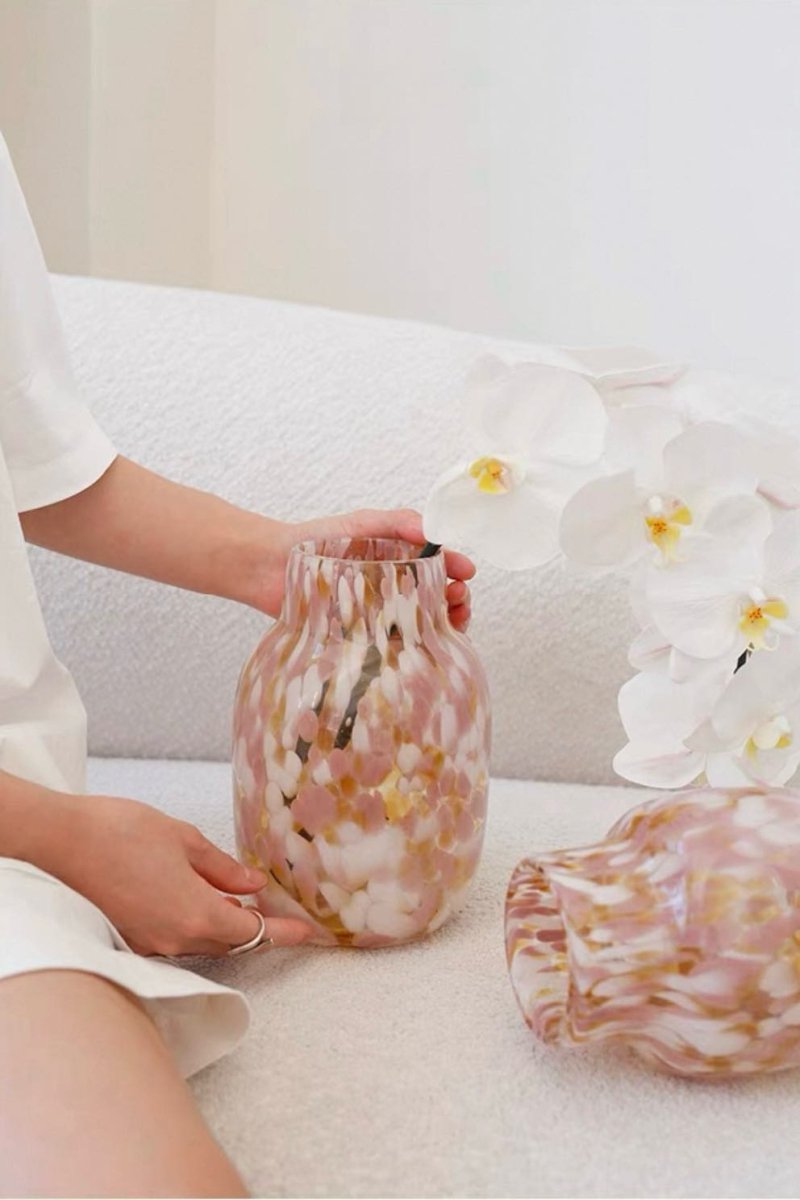 Handblown Nossa Ripple Vases-3