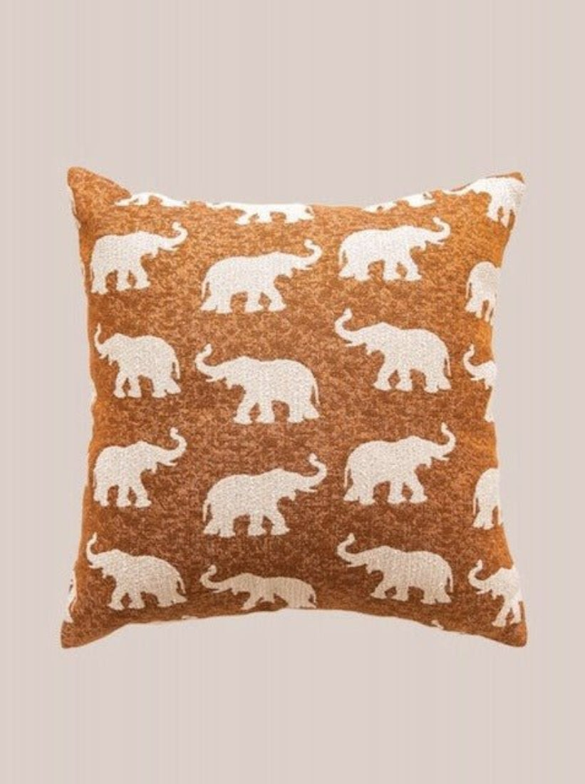 Safari Decorative Terracotta Throw Pillowcase, Earthy Tone Modern Fall Decors-7